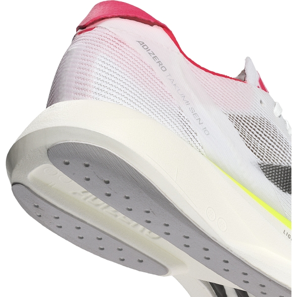 adidas adizero Takumi Sen 10 - FTWR White/Core Black/Lucid Red