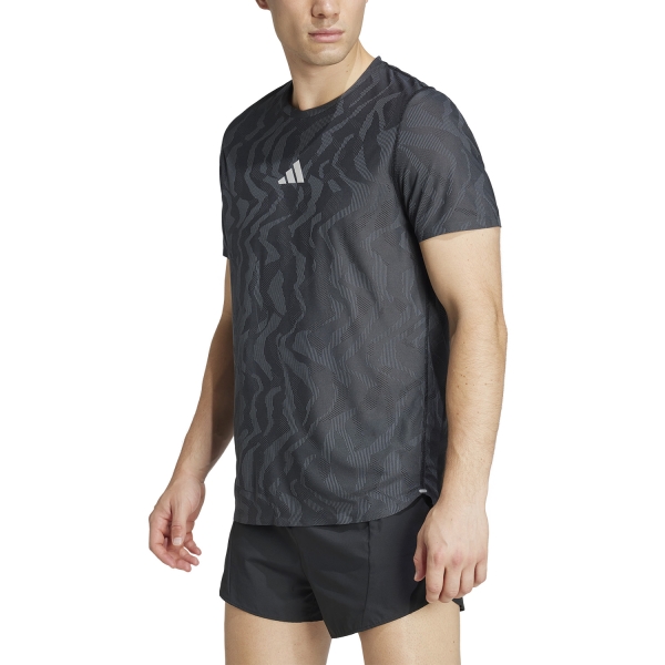 Maglietta Running Uomo adidas Ultimate CLIMACOOL+ Maglietta  Black JC7338