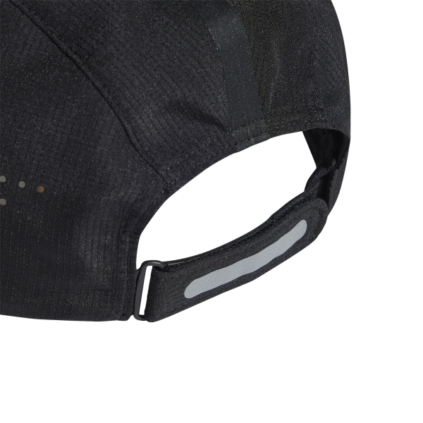 adidas adizero CLIMACOOL Cap - Black/Reflective Silver