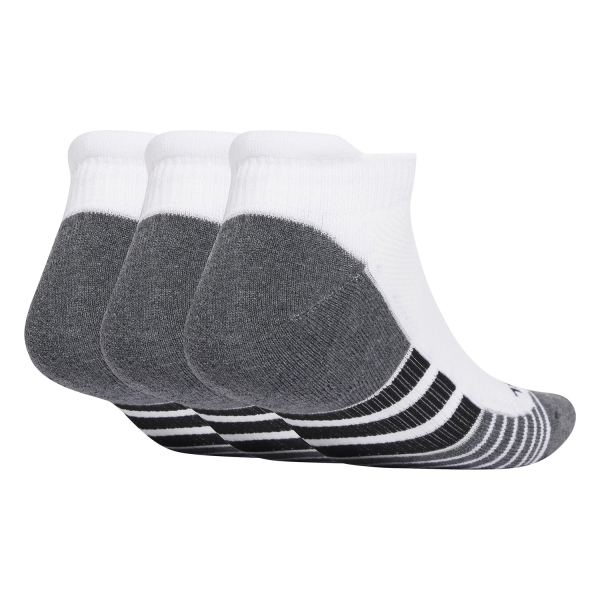 adidas Performance CLIMACOOL Low x 3 Socks - White/Black