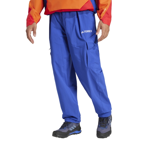 Shorts y Pants Outdoor Hombre adidas Cargo Terrex Xploric Pantalones  Semi Lucid Blue JE9428