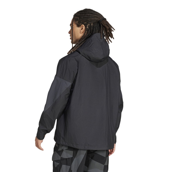 adidas Terrex Xploric 2.5L Chaqueta - Black/Carbon
