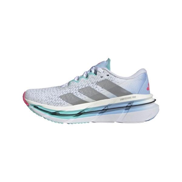 adidas Adistar BYD - FTWR White/Silver Metal/Flash Aqua