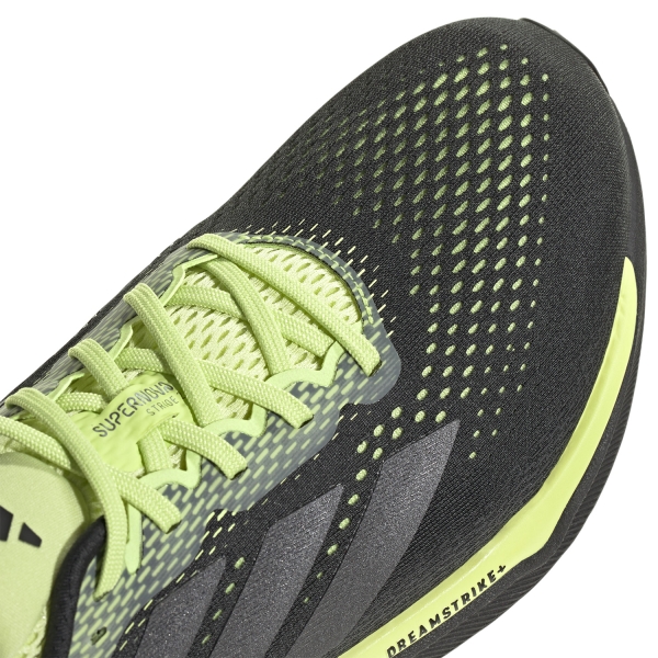 adidas Supernova Stride 2 - Core Black/Iron Metallic/Pulse Lime