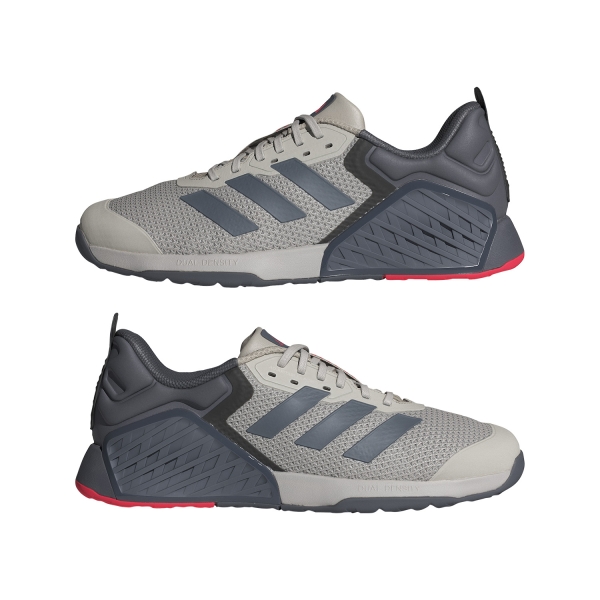 adidas Dropset 3 Trainer - Wonder Alumina/Onix/Lucid Red