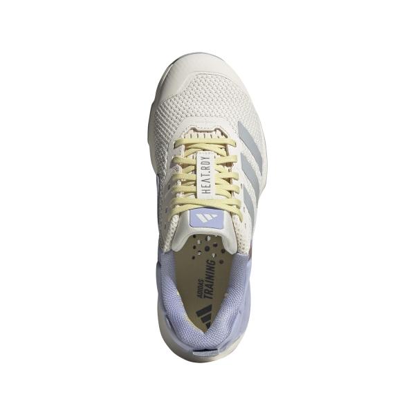 adidas Dropset 3 Trainer - Chalk White/Halo Silver/Violet Tone