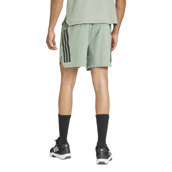 adidas Power 5in Shorts - Silver Green