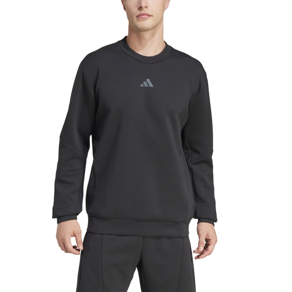 Camisa Entrenamiento Hombre adidas D4T Crew Camisa  Black JJ4642