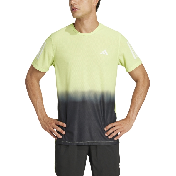 Maglietta Running Uomo adidas Own The Run CLIMACOOL Maglietta  Pulse Lime JP0828