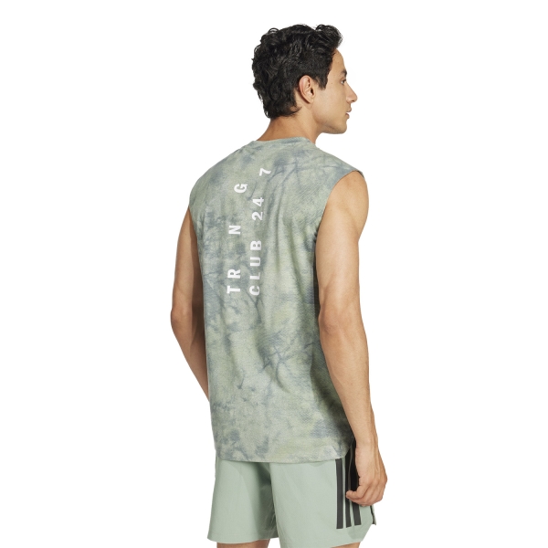 adidas Power AOP Tank - Wonder Silver/Black