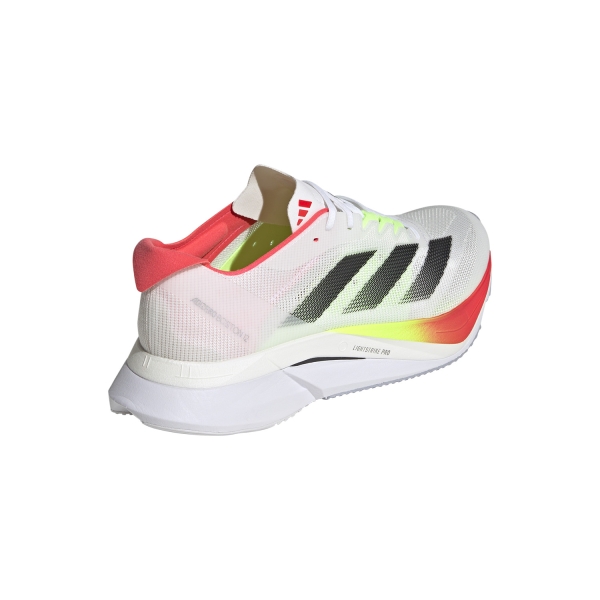 adidas adizero Boston 12 - FTWR White/Core Black/Lucid Red