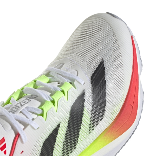 adidas adizero Boston 12 - FTWR White/Core Black/Lucid Red