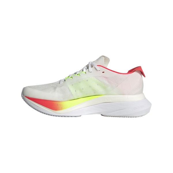 adidas adizero Boston 12 - FTWR White/Core Black/Lucid Red