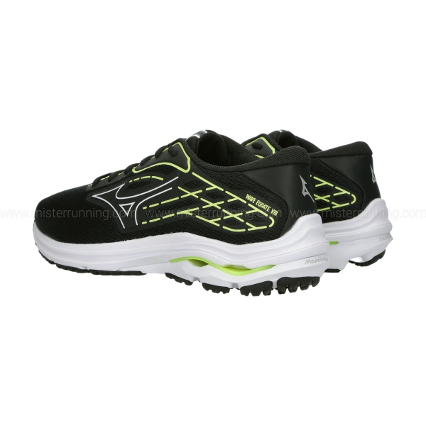 Mizuno Wave Equate 8 - Black/White/Neo Lime
