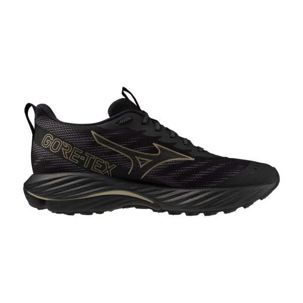 Mizuno Wave Rider GTX 2 - Black/Golden Halo/Quiet Shade