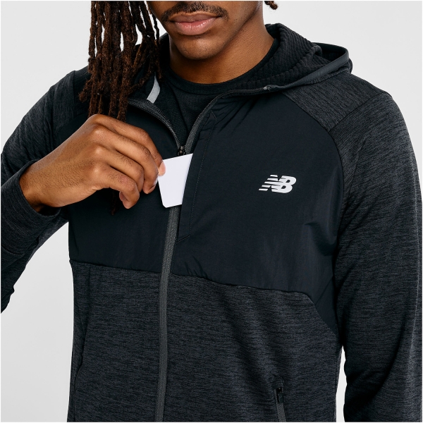 New Balance Heat Grid Camisa - Black
