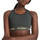 New Balance Sleek Pace Sports Bra - Blacktop