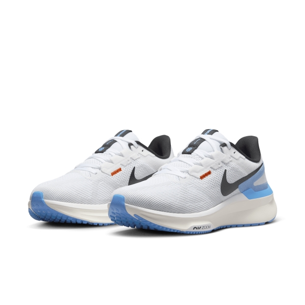 Nike Air Zoom Structure 25 - White/Black/Royal Pulse/Pure Platinum