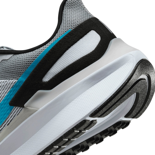 Nike Air Zoom Structure 25 - White/Gamma Blue/Black/Hot Lava