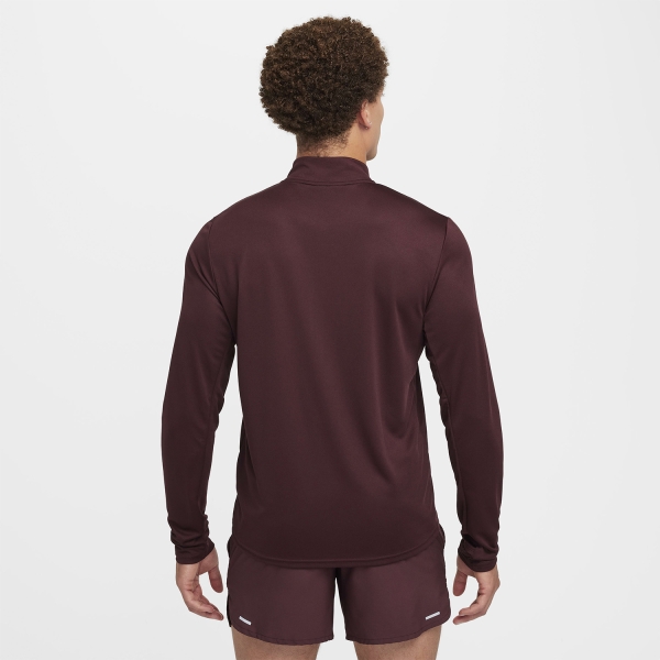 Nike Dri-FIT Pacer Maglia - Burgundy Crush/Reflective Silver