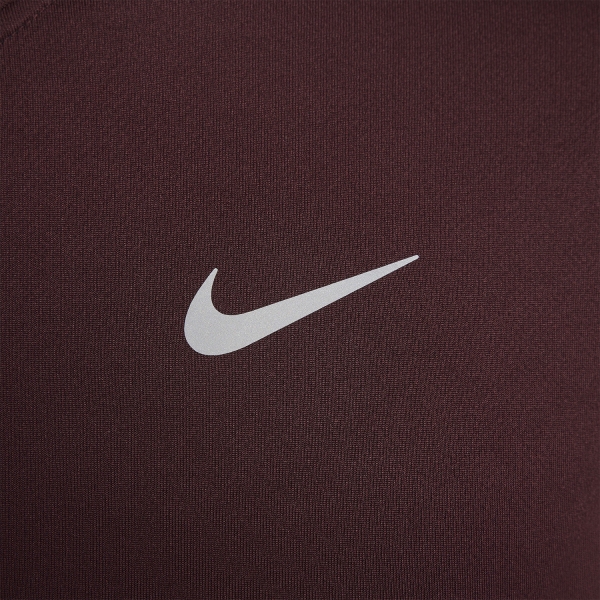Nike Dri-FIT Pacer Maglia - Burgundy Crush/Reflective Silver