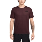 Nike Dri-FIT Solar Chase Camiseta -  Burgundy Crush/Black