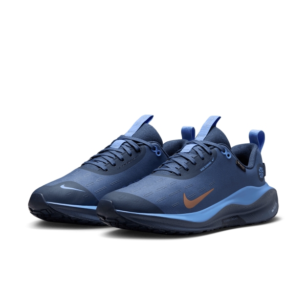 Nike InfinityRN 4 GTX - Thunder Blue/Metallic Red Bronze