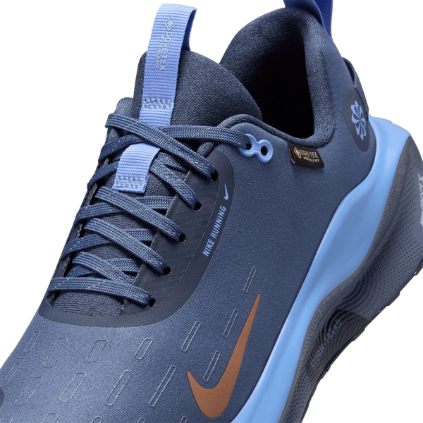 Nike InfinityRN 4 GTX - Thunder Blue/Metallic Red Bronze