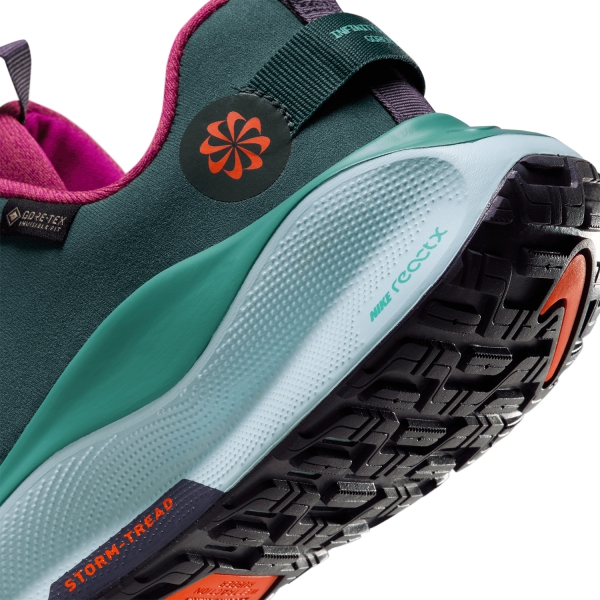Nike InfinityRN 4 GTX - Vintage Green/Bright Crimson/Dark Raisin