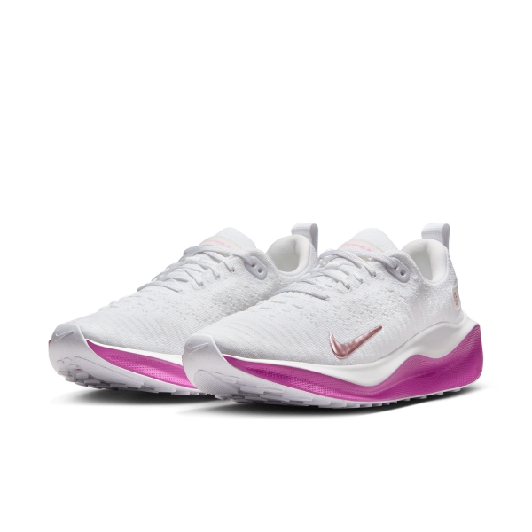 Nike InfinityRN 4 - White/Metallic Red Bronze/Hot Fucshia
