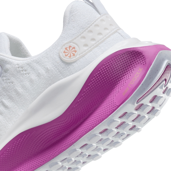 Nike InfinityRN 4 - White/Metallic Red Bronze/Hot Fucshia