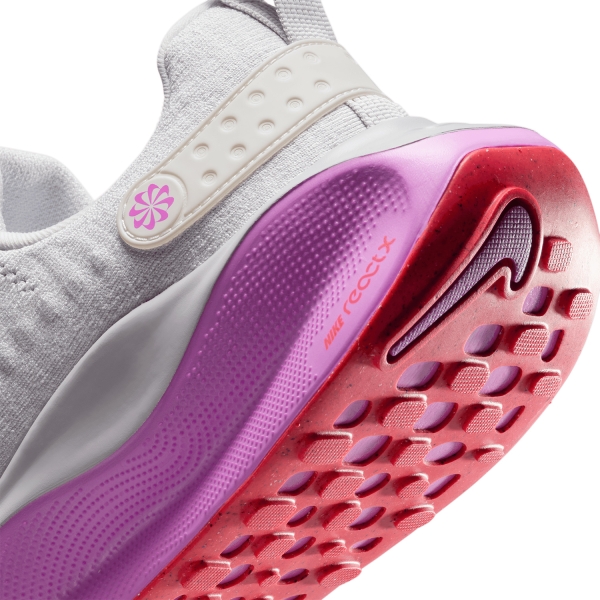 Nike InfinityRN 4 - Vast Grey/Bright Crimson/Hyper Violet