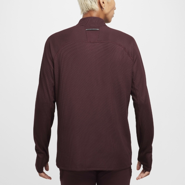 Nike Trail Logo Maglia - Burgundy Crush/Black