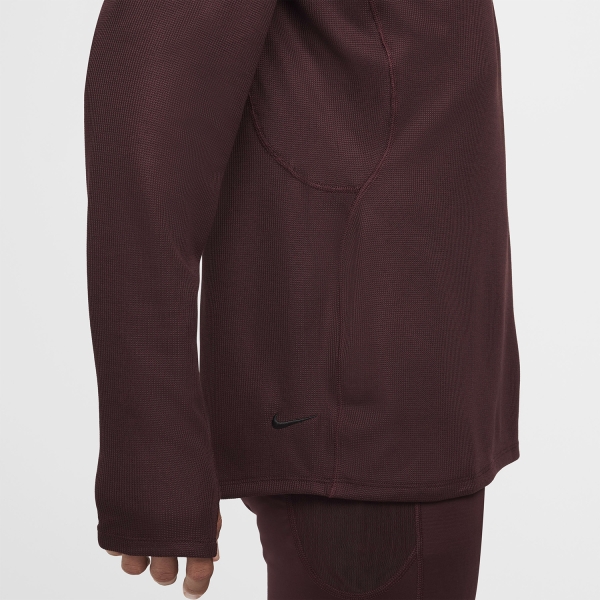 Nike Trail Logo Maglia - Burgundy Crush/Black