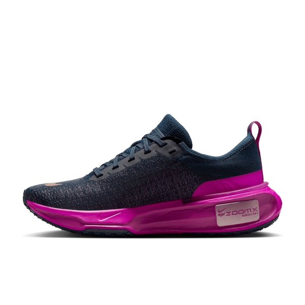 Nike ZoomX Invincible Run Flyknit 3 - Armony Navy/Metallic Red Bronze/Vivid Grape