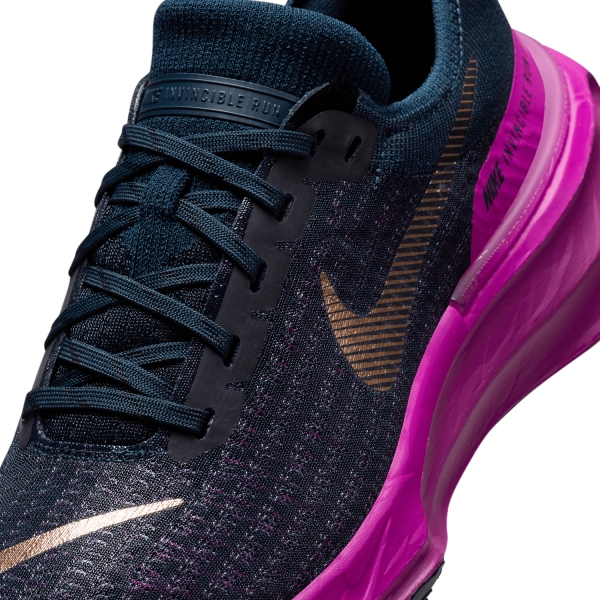 Nike ZoomX Invincible Run Flyknit 3 - Armony Navy/Metallic Red Bronze/Vivid Grape