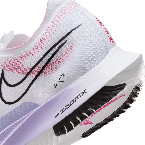 Nike ZoomX Streakfly - White/Black/Vivid Grape/Purple Agate