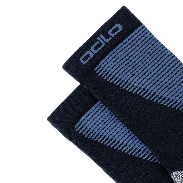 Odlo Active Warm XC Calze - Dark Sapphire/Provincial Blue