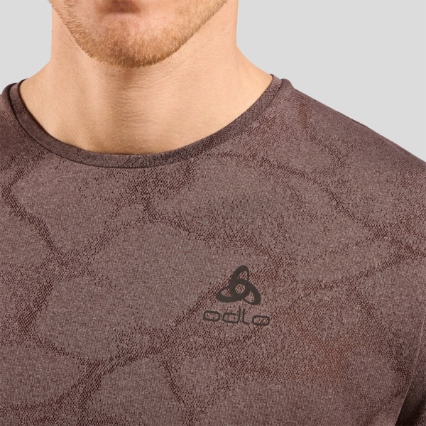 Odlo Chill-Tec Camiseta - Fudge Melange