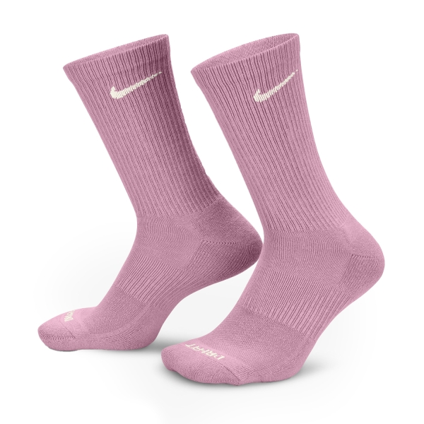 Calcetines Nike Everyday Plus Cushioned x 3 Calcetines  Multi Color/Pink SX6888936