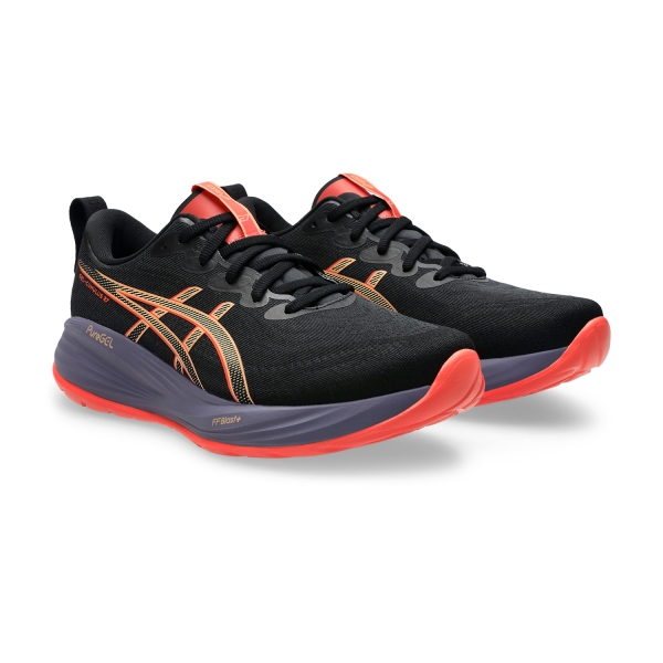 Asics Gel Cumulus 27 - Black/Coral Reef