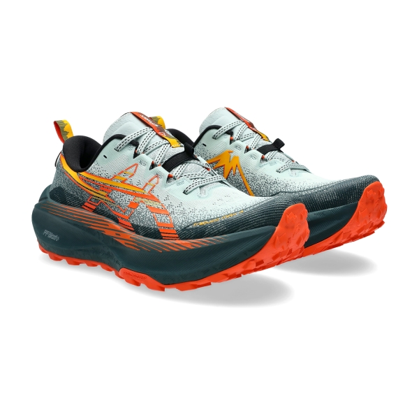 Asics Trabuco Max 4 - Cold Moss/Nova Orange