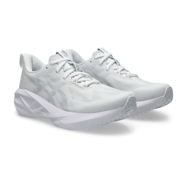 Asics Novablast 5 - White/Piedmont Grey