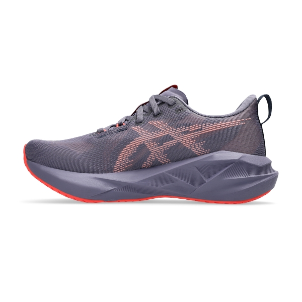 Asics Novablast 5 - Greyish Purple/Coral Reef
