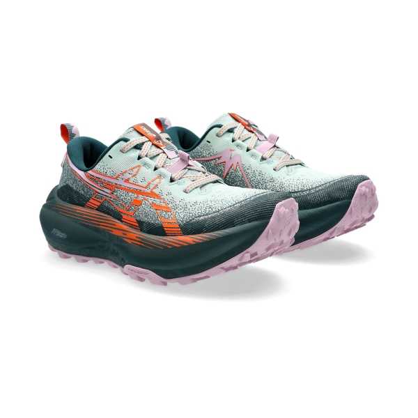 Asics Trabuco Max 4 - Cold Moss/Nova Orange