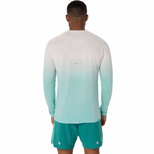 Asics Seamless Camisa - Birch/Oasis Green