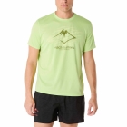 Asics Fujitrail Logo Camiseta - Lime Green/Huddle Yellow/Cactus