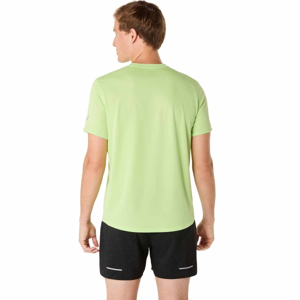 Asics Fujitrail Logo Maglietta - Lime Green/Huddle Yellow/Cactus