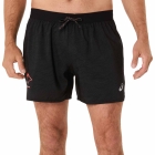 Asics Fujitrail Printed 5in Shorts - Performance Black