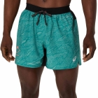 Asics Fujitrail Printed 5in Shorts - Rainy Lake